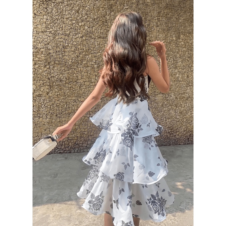 (Free ship) Xả Lỗ Mẫu Mới Đầm Voan Hai Dây Phối TAPTA-- Đủ Size Từ 40-55kg UP HHP Fashion