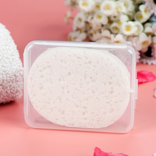 Set 2 mút bọt biển xốp rửa mặt