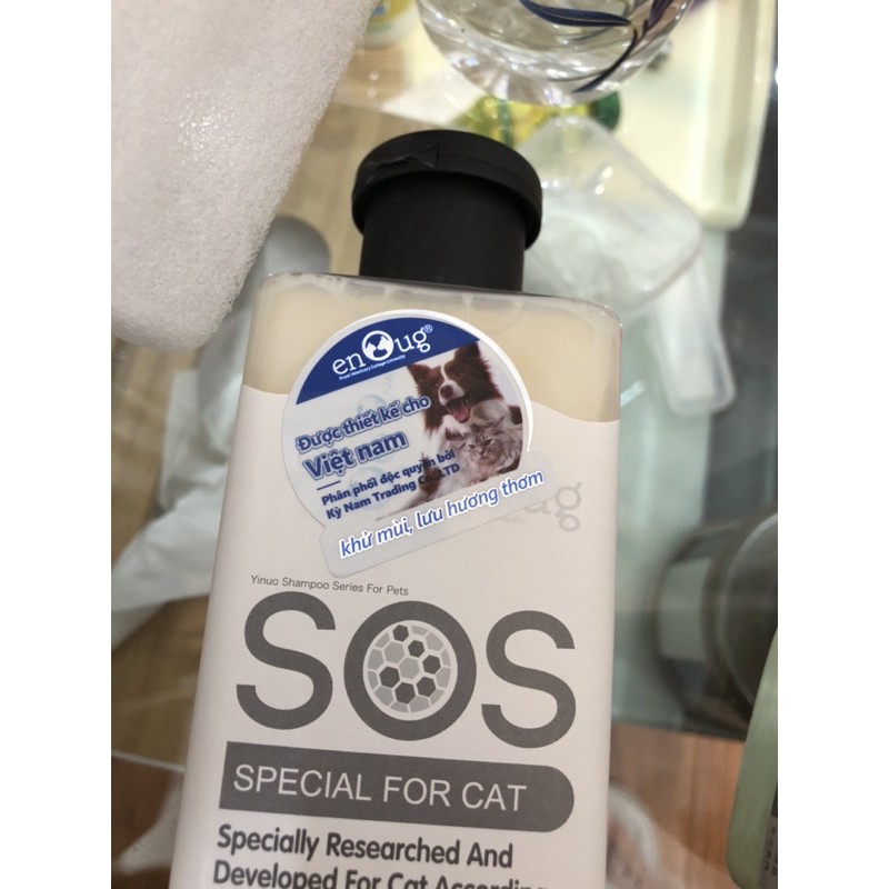 [có sẵn] Sữa tắm SOS cho chó mèo