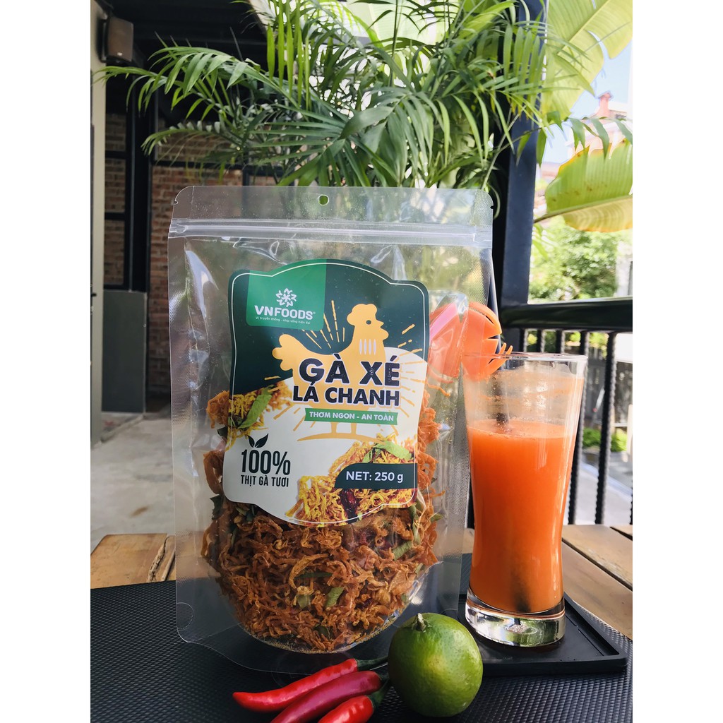 [Ảnh thật] Gà xé lá chanh VN-FOODS | BigBuy360 - bigbuy360.vn