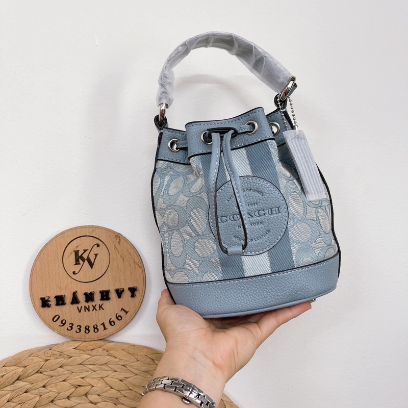 ‼️Rẻ nhất Shopee‼️Túi Coach đeo chéo dáng bucket
