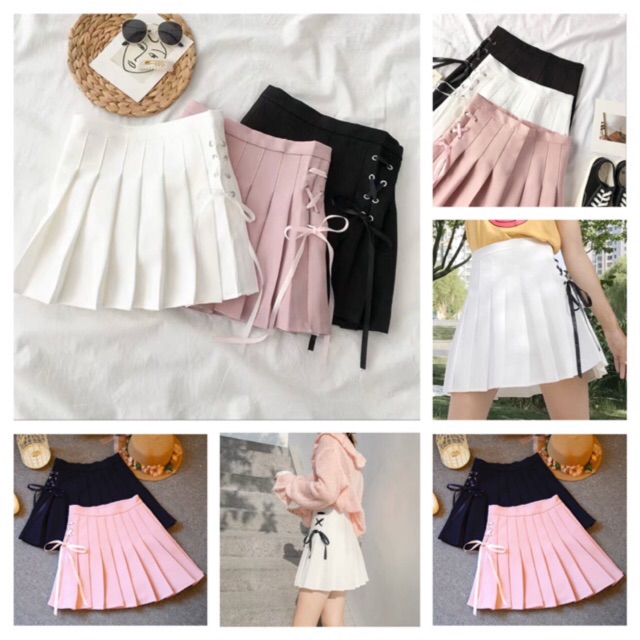 [Mã 2611THTRANG100K hoàn 10% xu đơn 99K] CHÂN VÁY TENNIS ĐAN DÂY ULZZANG / XẾP LY / DẬP LY / TUỔI TEEN / QUẦN GIẢ VÁY | BigBuy360 - bigbuy360.vn