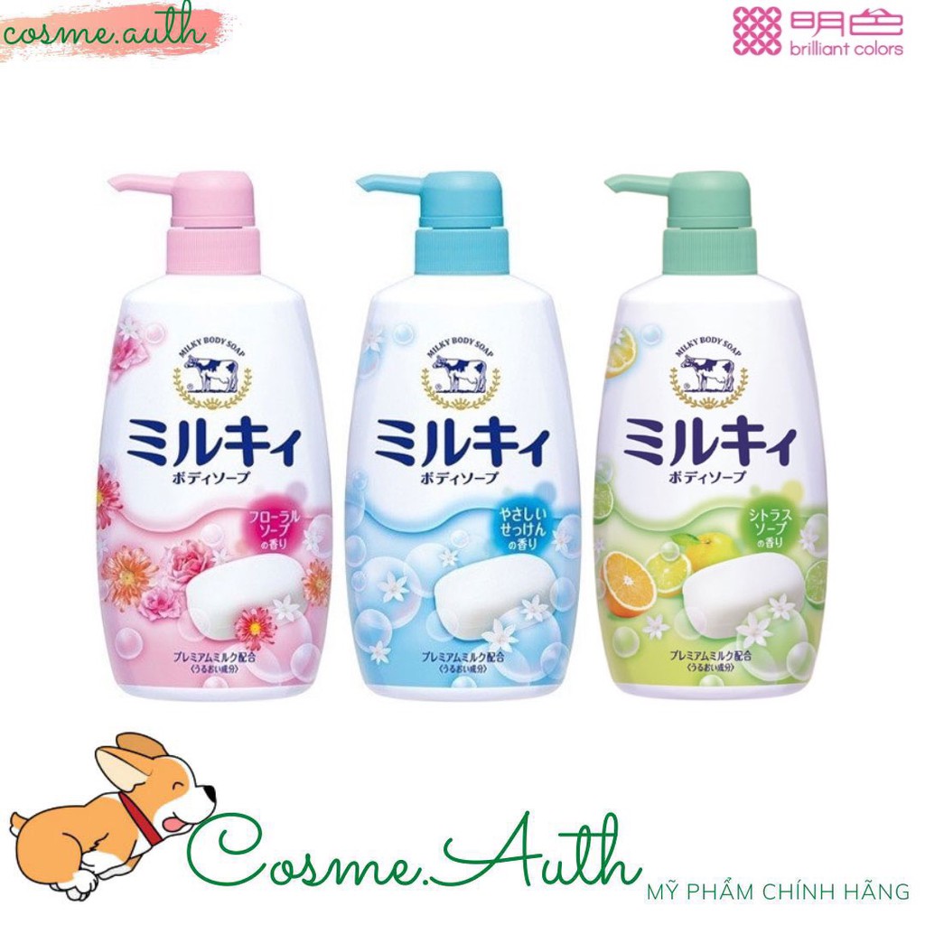 Sữa Tắm Sữa Sữa Bò Milky Body Soap Cow 550ml