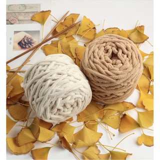 Len nhung đũa, len bông sữa cuộn 100gram