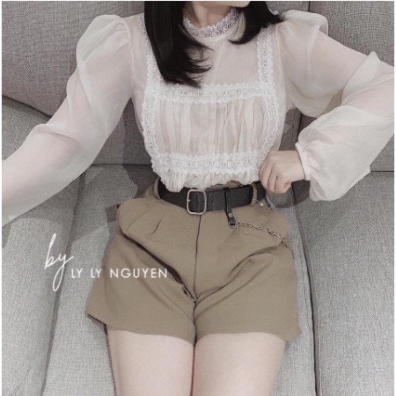 Quần short kèm đai quảng châu | BigBuy360 - bigbuy360.vn