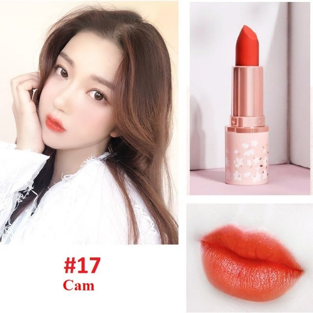 Son Sáp TuTu Sakura Flower 🌸 Lipstick Phiên Bản