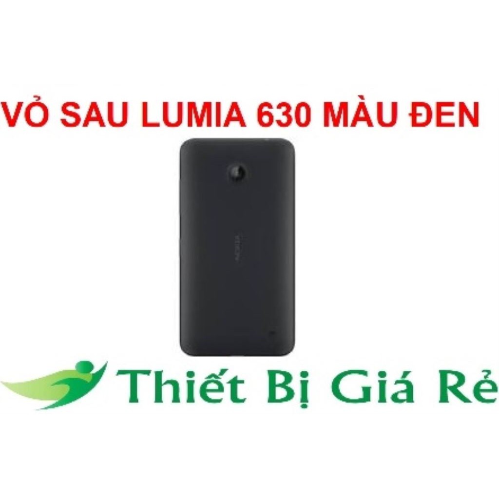 VỎ SAU LUMIA 630 MÀU ĐEN