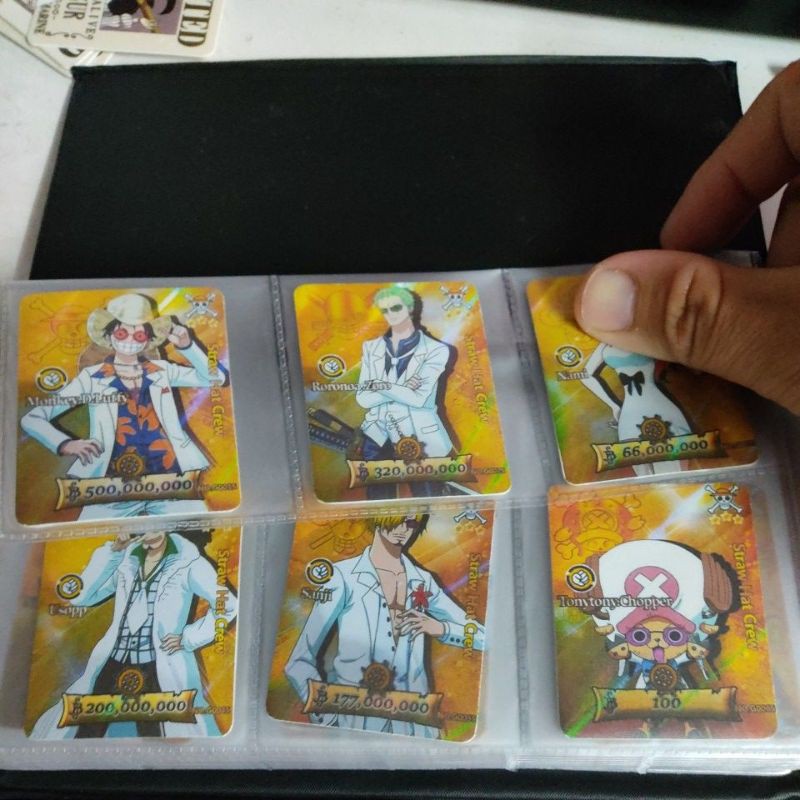 Bộ thẻ in gold one piece toonies điện ảnh