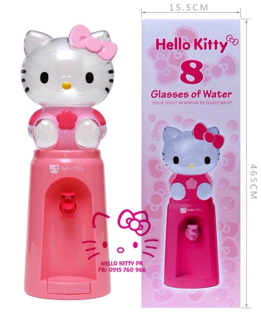 (Tặng quà) Bình nước Hello Kitty 2 lít