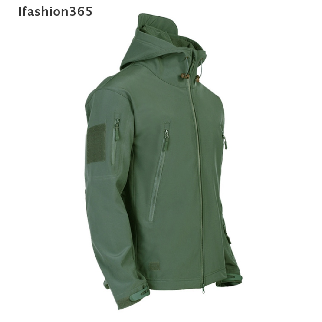 Áo khoác chống thấm nước phong cách quân đội cho nam Ifashion365