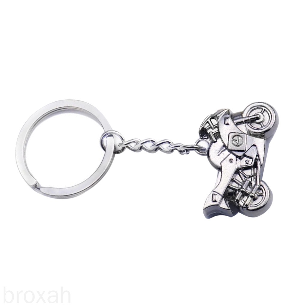 Móc khóa kim loại tạo hình hình xe mô tô cá tính