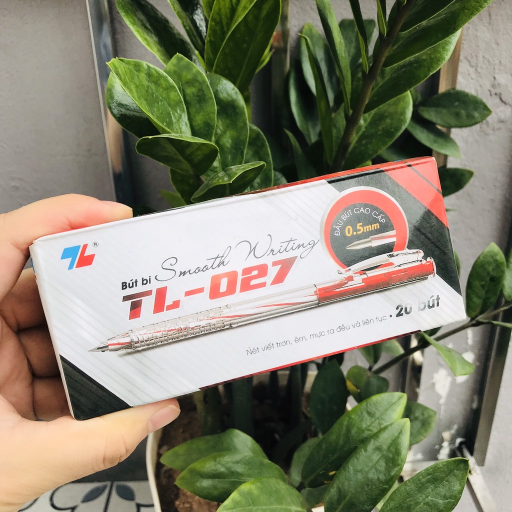 [Nowship]COMBO 5 Bút Bi Thiên Long TL027 Chính Hãng (Cây)