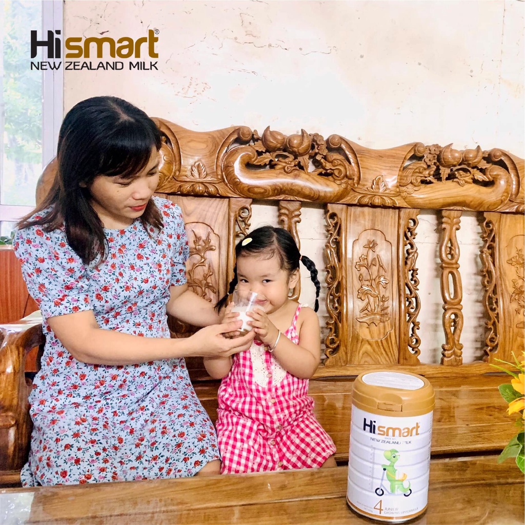 Sữa bột công thức Hismart lon số 04 cho bé trên 2 tuổi - Hismartmilk