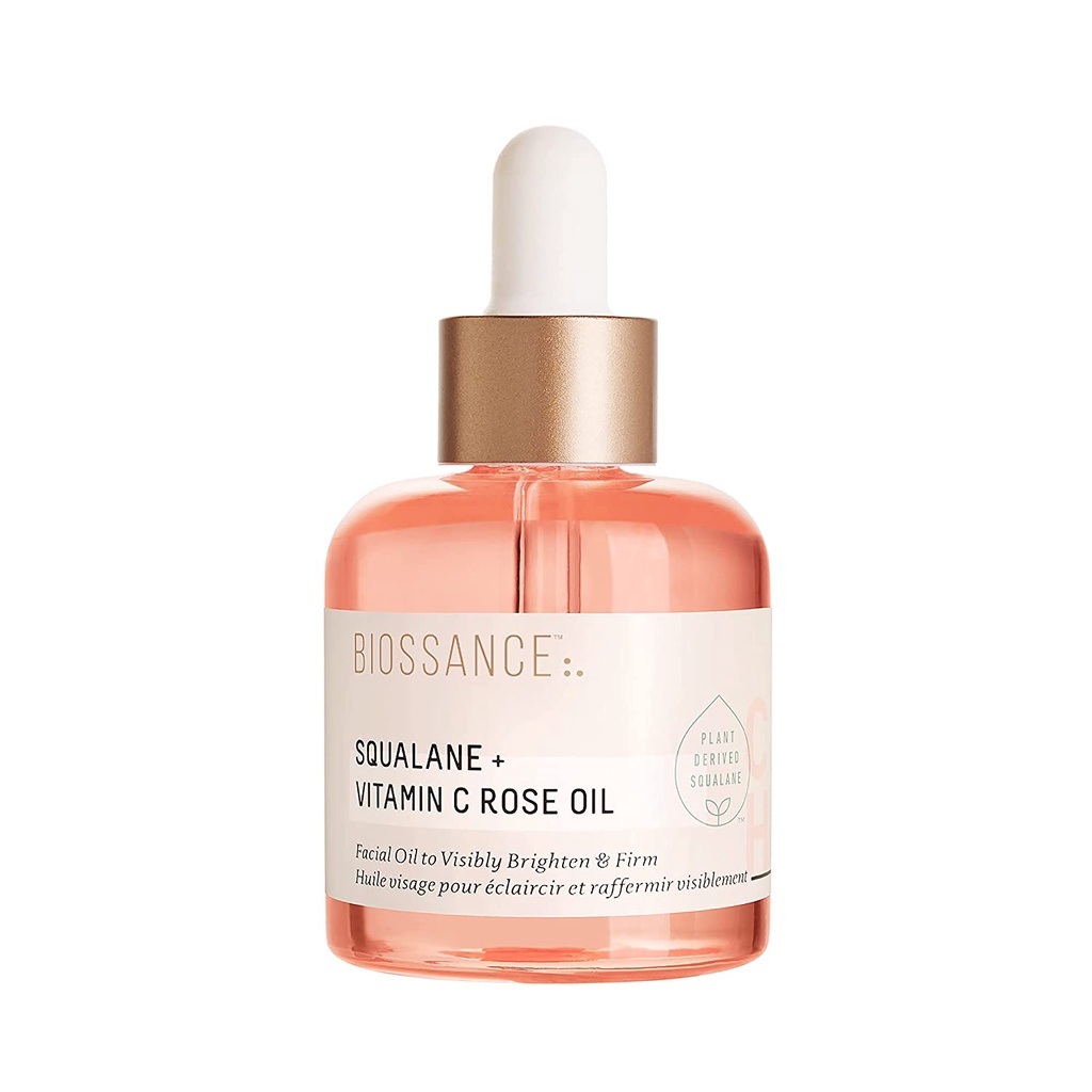 Biossance - Dầu Dưỡng Ẩm Sáng Da Hữu Cơ Biossance Squalane + Vitamin C Rose Oil 30ml