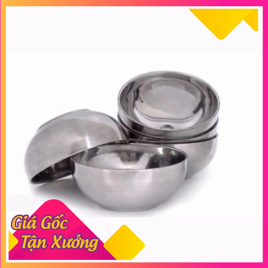 @ FREESHIP Bát Inox 2 Lớp Chơn Cách Nhiệt đủ kích cỡ GIÁ TỐT CHỈ CÓ Ở TIỆN ÍCH SHOP !