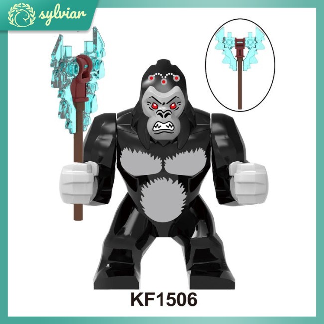 [sylviar] King Kong vs. Mô Hình Đồ Chơi Lego Godzilla KF1506-1507 Chất Lượng Cao