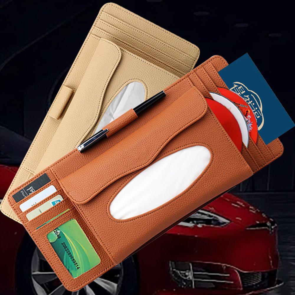 Btlimer Túi Đựng Đĩa CD DVD / Thẻ / Tài Liệu Để Tấm Chắn Nắng Trong Xe Hơi Đa Năng