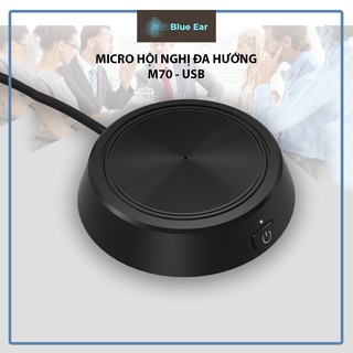(BH 1 Năm) Micro Hội Nghị Đa Hướng M70 Đầu Cắm USB Kết Nối Trực Tiếp Với Máy Tính, Dùng Học Online, Cuộc Họp
