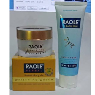 Bộ dưỡng da Raole