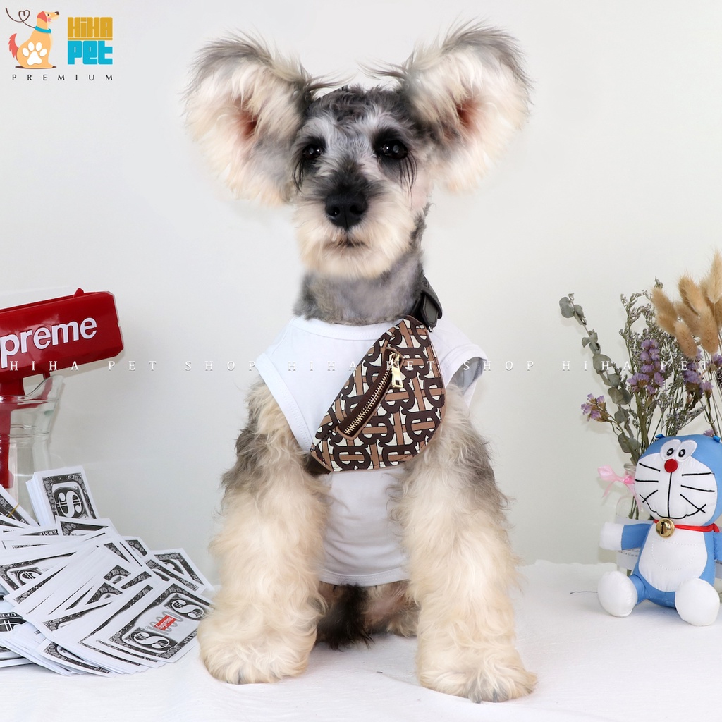 Túi Quai Chéo Đeo Lưng Chó Mèo Balo Cho Thú Cưng Hàn Quốc Dễ Thương Thời Trang Cao Cấp Hihapet.