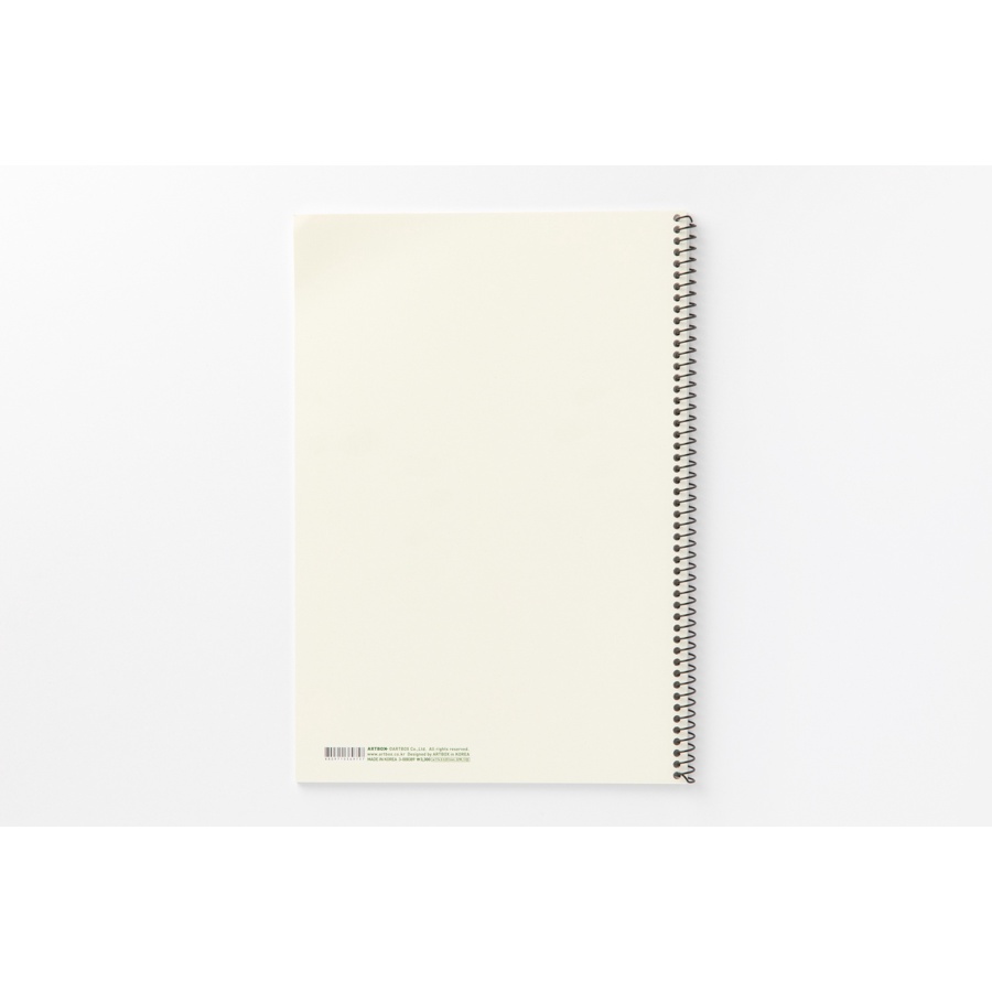 Set 3 Sổ Tay ARTBOX Hàn Quốc Khổ B5 Thiết Kế Kẻ 4 Ô Đơn Giản