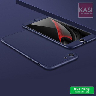 Ốp lưng iphone 6/6s plus lkgus 360 màu xanh