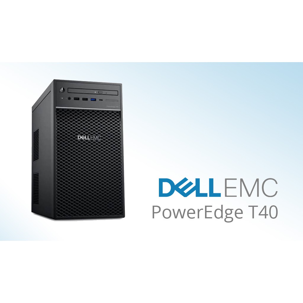 Máy chủ Dell PowerEdge T40/Intel Xeon E-2224G/8GB/1TB 7.2K BH 48 Tháng