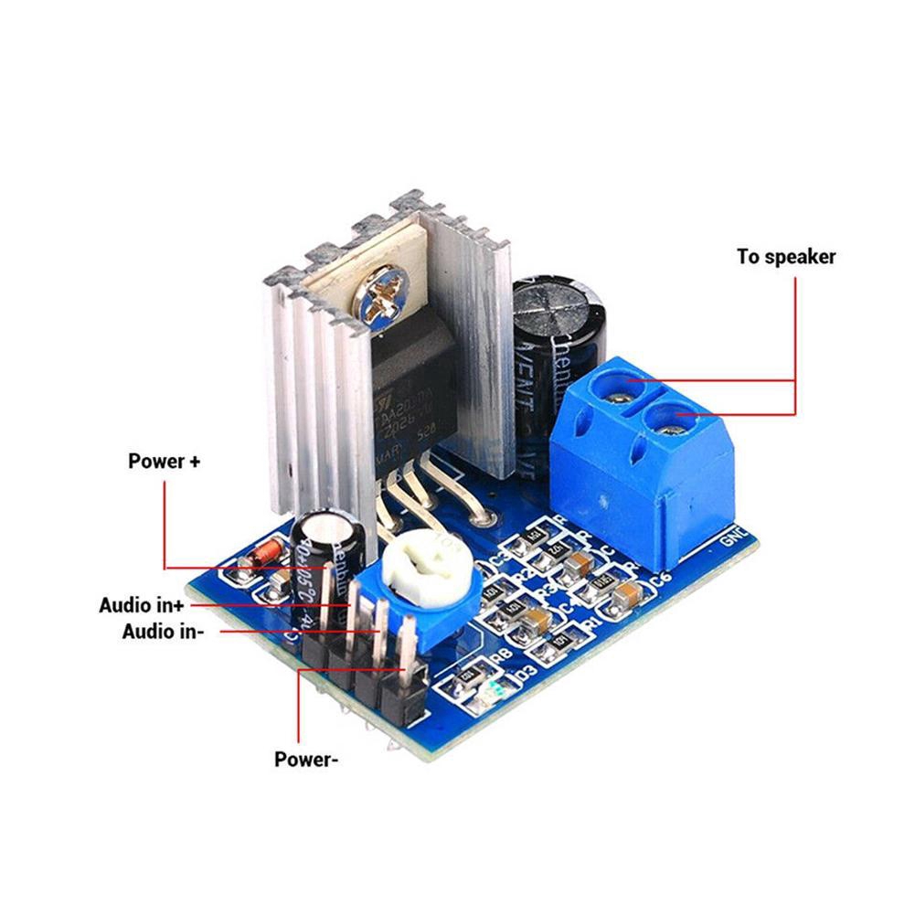 Audio Tda2030a Module Amplifier Amplifier Power Amp Board P9K2