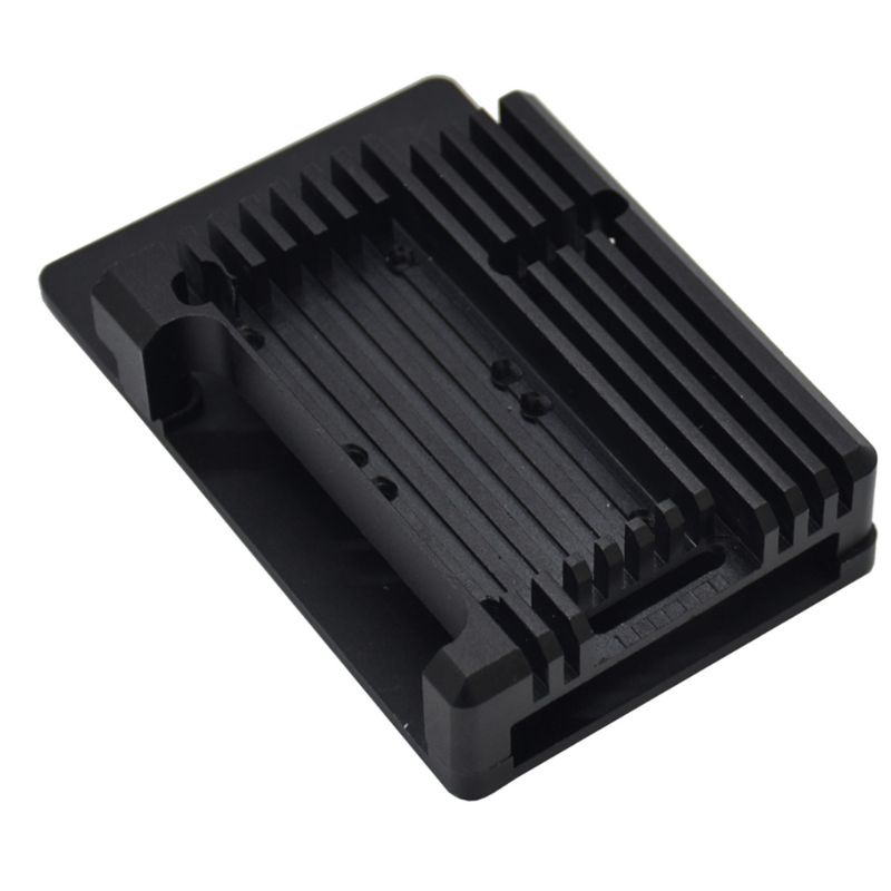 Hộp Nhôm Tản Nhiệt Kép Kèm Quạt Tản Nhiệt Cho Raspberry Pi 4 Model B