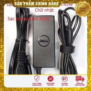 Sạc laptop Dell 3558 có đèn báo