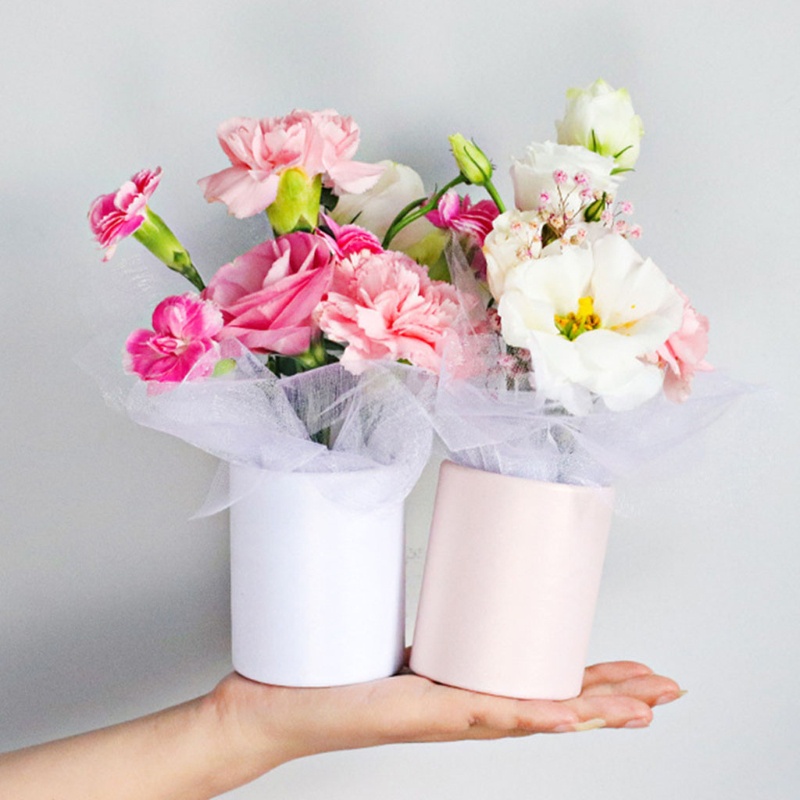Hộp Tròn Mini Trang Trí Quà Tặng Diy Ngày của mẹ