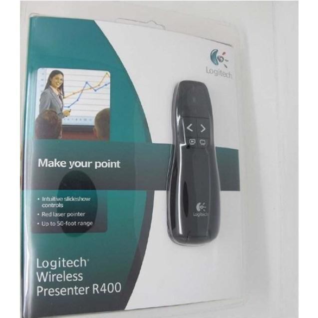 Bút trình chiếu Logitech Wireless Presenter R400