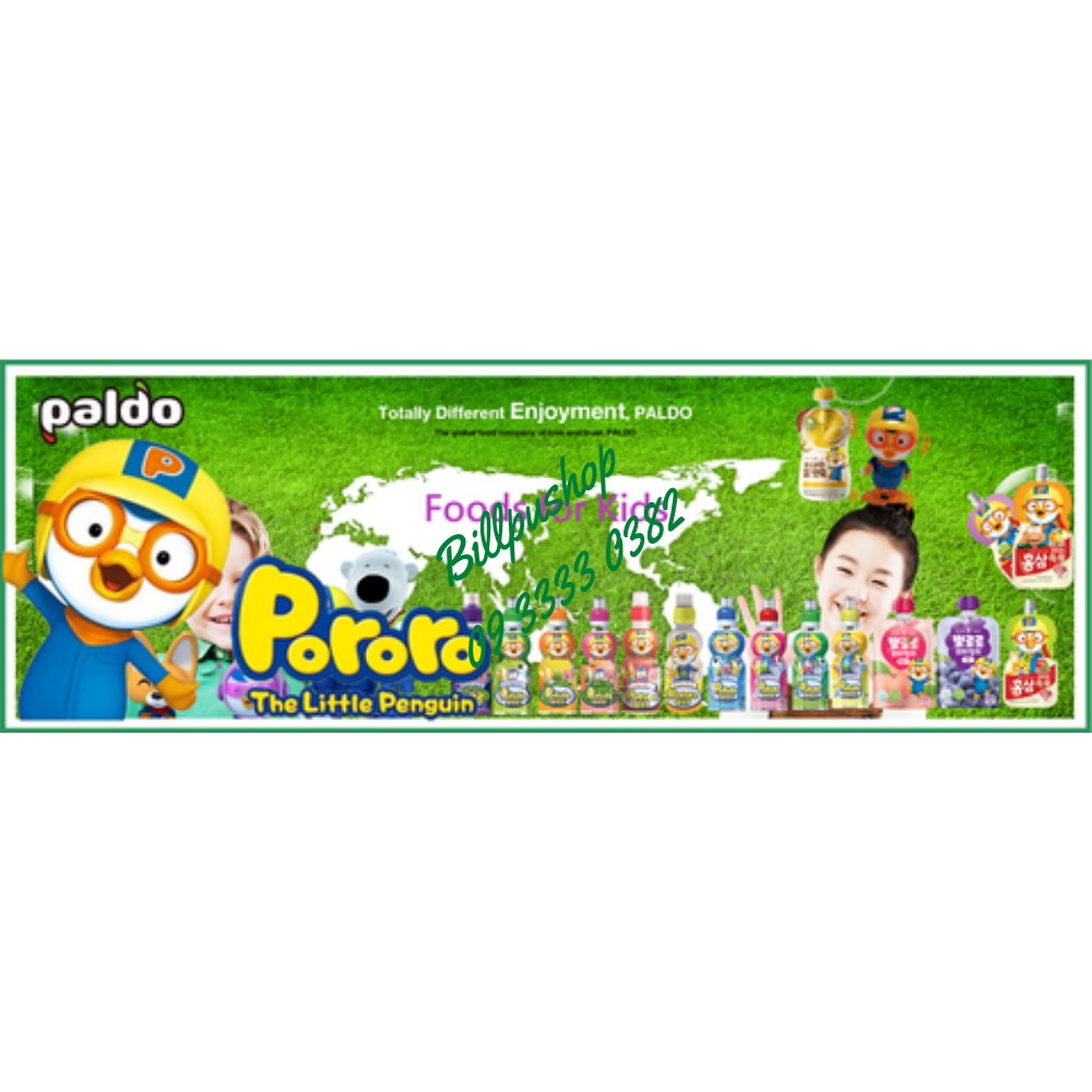 Thạch Trái Cây PALDO PORORO 120ml đủ vị cho bé - HÀN QUỐC | BigBuy360 - bigbuy360.vn
