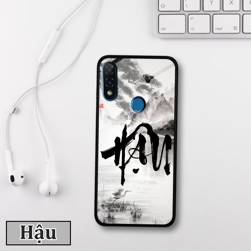 Ốp lưng kính 3D Vsmart Joy 2+- chữ thư pháp ý nghĩa