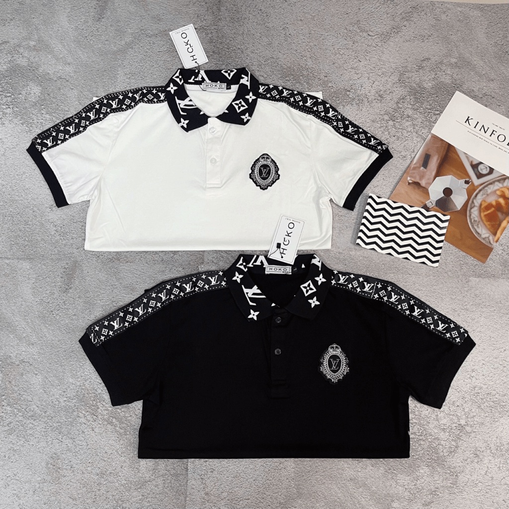 Hàng Hot Áo Thun PoLo Cổ Bẻ Vải Cotton MỊn Mát Phối Viền Tay Lờ Về Siêu ĐỈnh