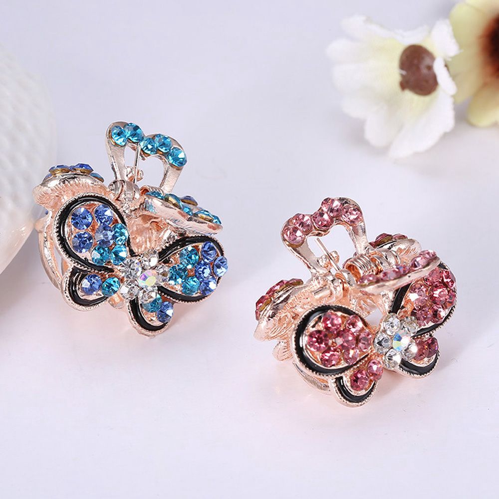 Fashion Girls Women Gifts Jewelry mini Butterfly Hairpins