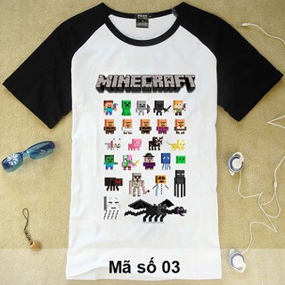  Áo Minecraft Nhiều Nhân Vật Cực Đẹp