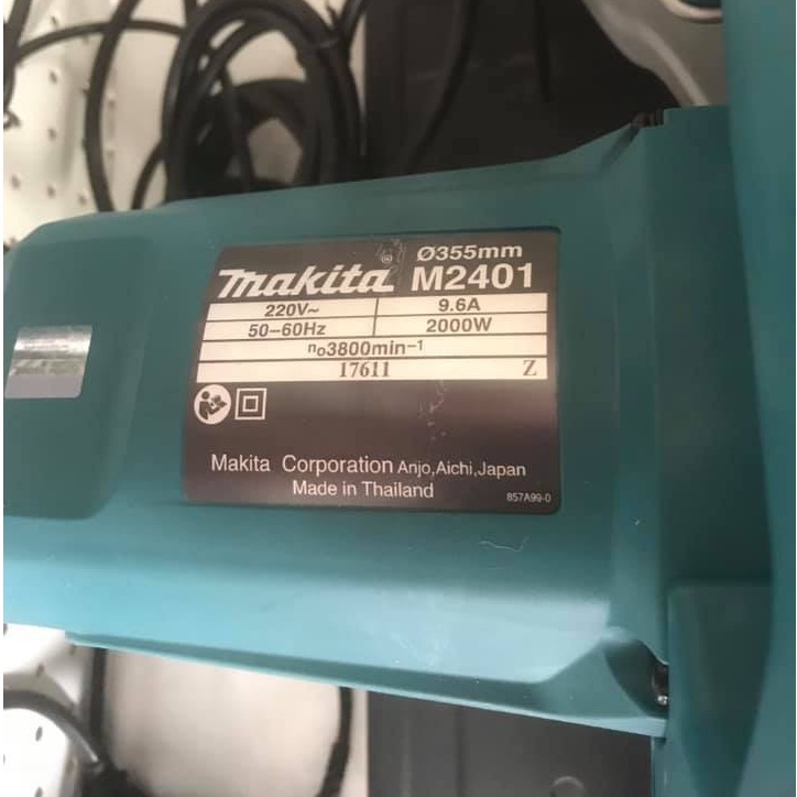 Máy Cắt Sắt 355mm MAKITA M2401B ( Made in Thailand )- Chính Hãng