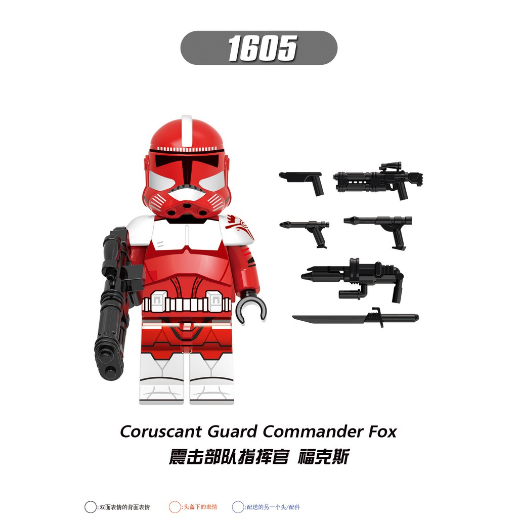 Minifigures Các Mẫu Nhân Vật Trooper Trong Seri Cuộc Chiến Giữa Các Vì Sao Phim Star Wars Mẫu Mới Ra X0300
