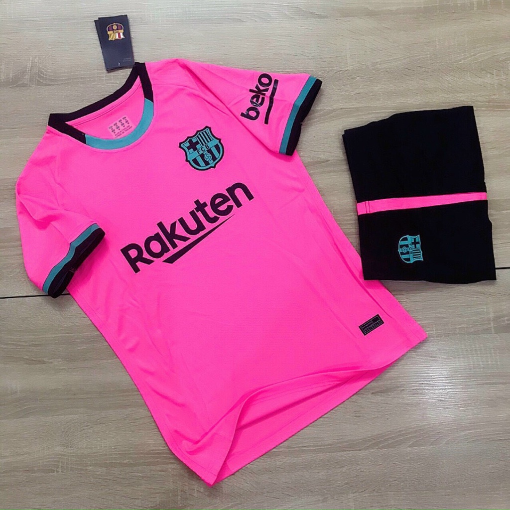 Áo Bóng Đá, Áo Đá Banh CLB Barcelona 2021/2022 - Chuẩn Mẫu Thi Đấu - Vải Polyester Gai Thái