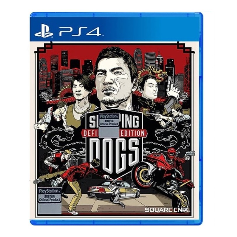 Đĩa game ps4 Sleeping Dogs: Definitive Edition