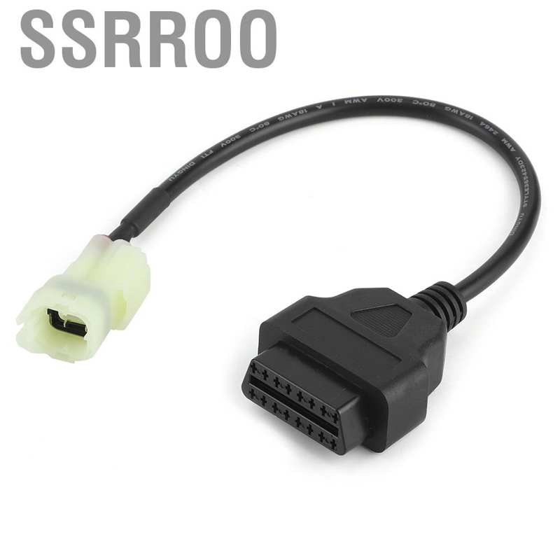 Dây Cáp Chẩn Đoán Lỗi Obd2 Sang 4 Pin Cho Xe Mô Tô Honda