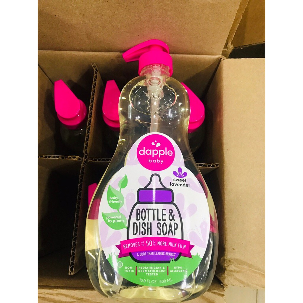 Nước rửa bình sữa Dapple Mỹ 500ml