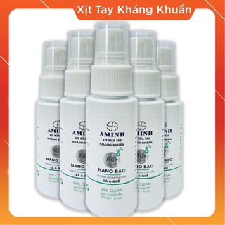 Xịt Giày AMINH Khử Mùi Hôi Chân Xịt Thơm Kháng Khuẩn Giày Dép Cho Nam Nữ Với Công Nghệ NANO Bạc Hiệu Quả Lên Tới 3 Ngày