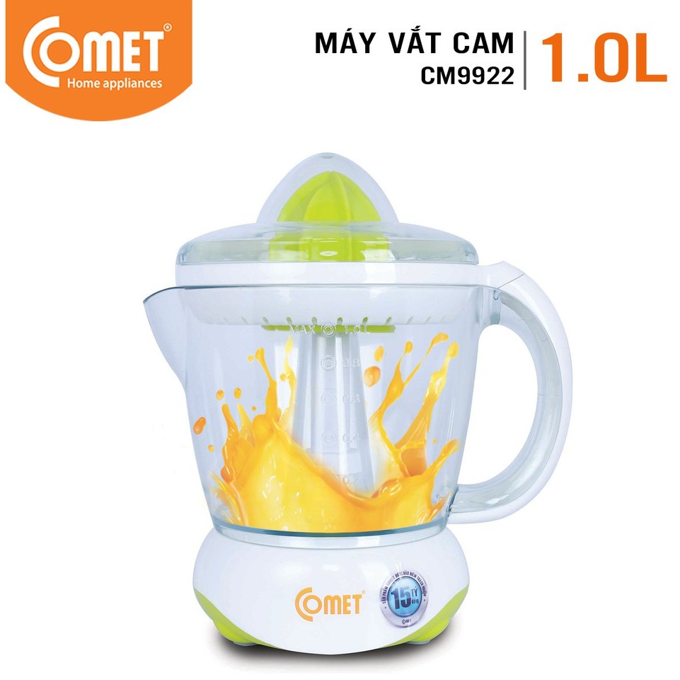 [Mã ELCMVIP1 giảm 10% đơn 699K] Máy vắt cam 1L COMET - CM9922