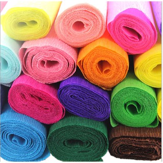 CUỘN GIẤY NHÚN LÀM HOA KÍCH THƯỚC 50 x 250cm