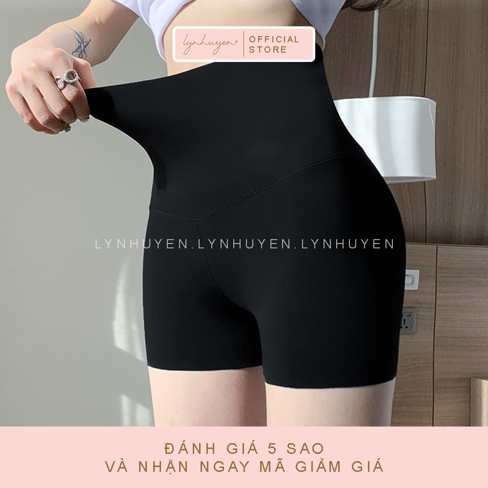 Quần Legging Lửng Đùi Nữ Nâng Mông Cạp Cao Lynhuyen Q007