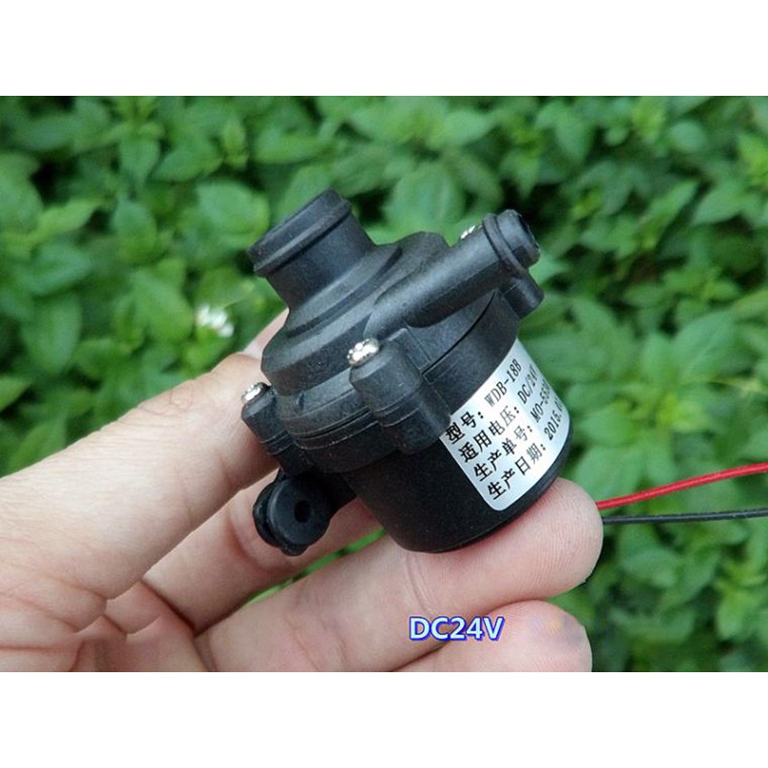 Máy Bơm Nước Mini Động Cơ Không Chổi Than DC 24V 0.16A - Dùng làm máy bơm chìm rất tốt