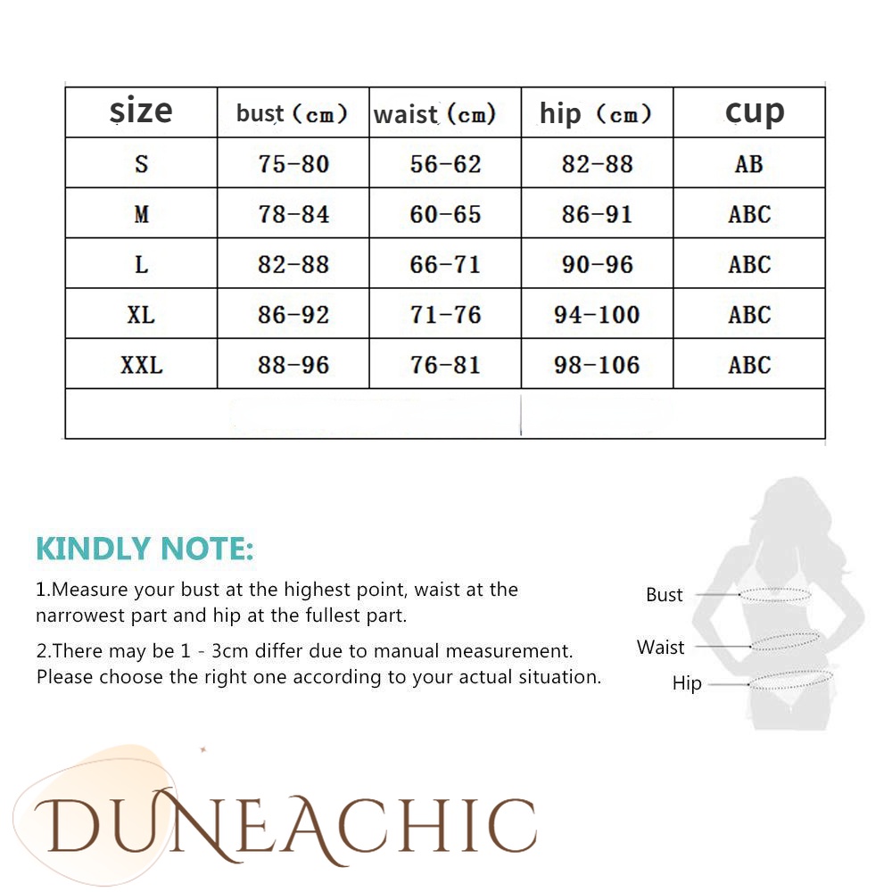 Đồ bơi một mảnh DUNEA hở lưng thời trang dành cho nữ