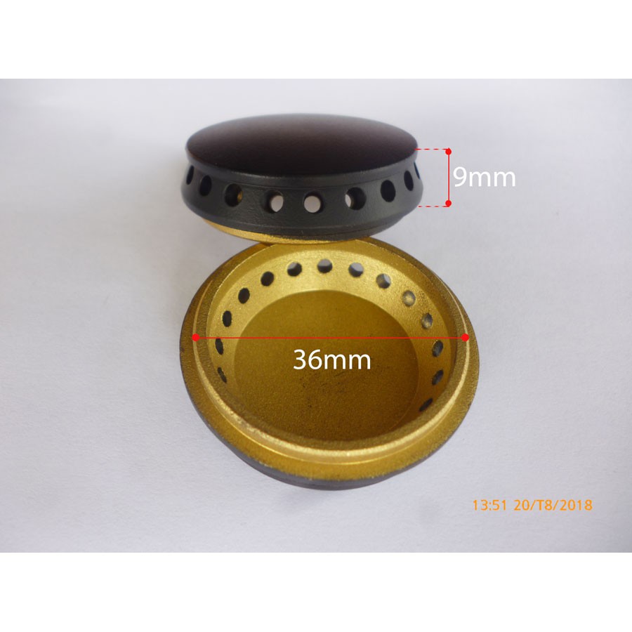 Mâm & Hâm chia lửa cho bếp gas âm Rinnai 2BG